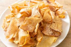 Crispy Sweet Taro Chips - snack photo
