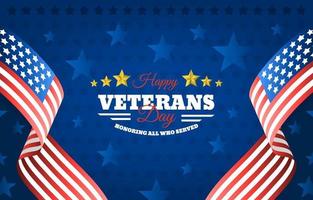 USA Veterans Day Background vector