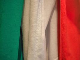 bandera italiana de italia foto