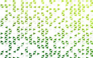 Light Green vector pattern in polygonal style.