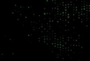 Dark Green, Yellow vector pattern in square style.