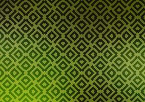 Light Green vector backdrop with lines, cubes.