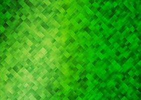 Light Green vector background with rectangles.