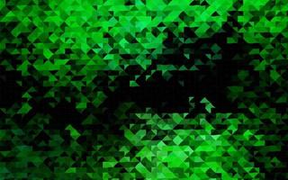 cubierta de vector verde oscuro en estilo poligonal.