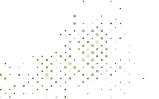 Light Green vector layout with circle shapes.