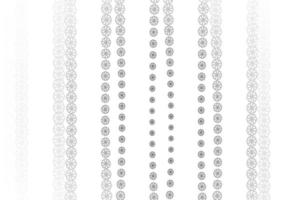 Light Silver, Gray vector pattern with christmas snowflakes.