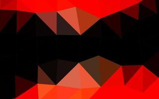 Light Red vector polygon abstract layout.