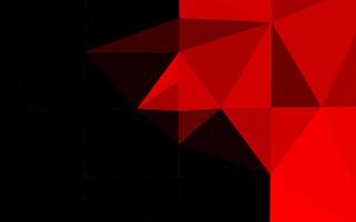 Light Red vector abstract polygonal texture.