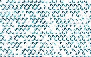 Light BLUE vector seamless backdrop with lines, triangles.