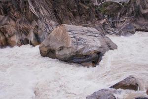 Tiger leaping gorge in Lijiang city, Yunnan Province, China photo