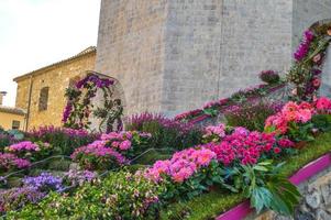 festival de las flores en girona temps de flors, españa. 2018 foto