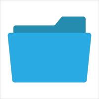 Flat vector design folder icon 7