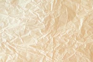 Background Texture Brown paper with wrinkles photo