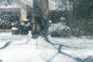 Car Window Condensation photo