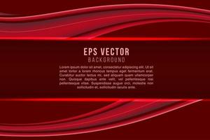 Dark red abstract text background vector with gradient shiny glow