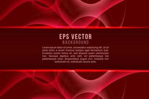 Dark red abstract text background vector with gradient shiny glow