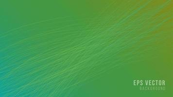 Green gradient wavy lines abstract background eps vector editable