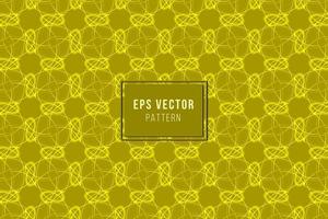 Yellow pattern background with editable colors vector