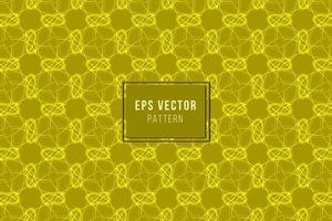 Yellow pattern background with editable colors vector