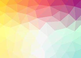Free abstract low poly crystal background vector. Abstract polygonal. vector