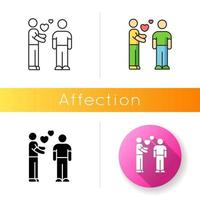 Affection vector icon