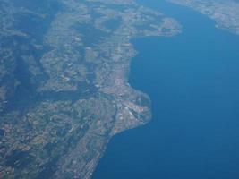 Aerial view of Belgium photo