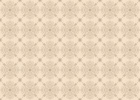 Flower Seamless Pattern Cream vector