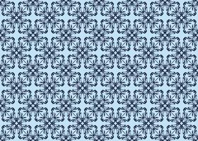 Flower Seamless Pattern Wall Decorative vector