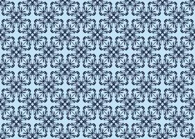 Flower Seamless Pattern Wall Decorative vector