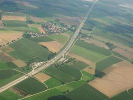 Aerial view of Germany photo