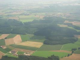 Aerial view of Germany photo