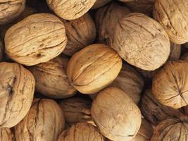 nueces, fondo de alimentos foto