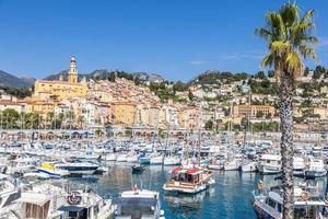 Menton on the French Riviera, named the Coast Azur photo