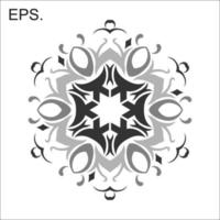 Modern mandala art vector design with a beautiful mix of colors