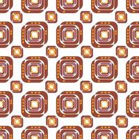 Seamless pattern with various camera-like geometric ornaments vector