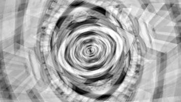 animação energia vórtice túnel círculos hipnóticos video