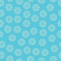 Circular dotted seamless pattern design vector