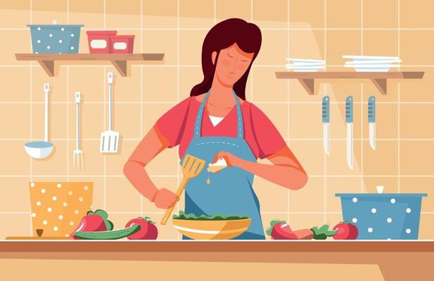 Proper Nutritions Flat Composition