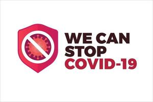 Stop Corona Virus Covid-19 vector