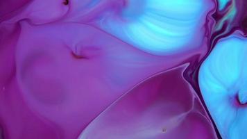 abstrakte bunte Farbtinte flüssige psychedelische Farbbewegung video