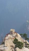 Chess pavilion on the top of the Huashan Mountain, China photo