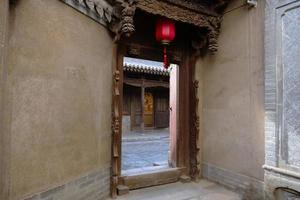 Museo de artes populares de tianshui casa folclórica de hu shi, gansu china foto