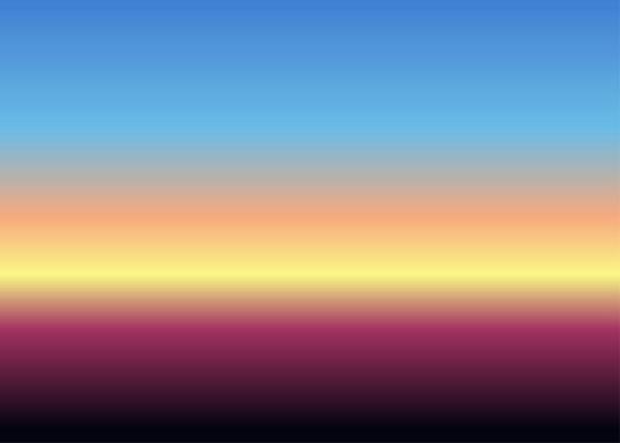 Vector gradation of the evening or morning sky at sunrise and sunset