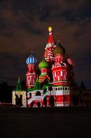 St. Basil's Cathedral during nightlight photo