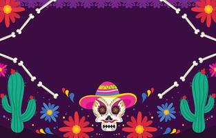 Traditional sugar skull. Element of design for the day of the dead.  26760863 Vector Art at Vecteezy