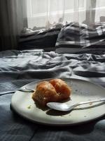 desayuno en la cama foto