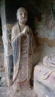 Maijishan Cave-Temple Complex in Tianshui city, Gansu Province China. photo