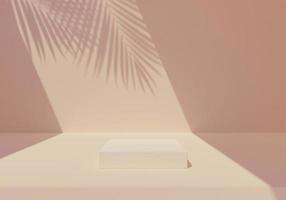 Abstract background scene for product display. 3d rendering photo