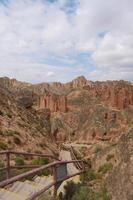 Binggou Danxia Scenic Area in Sunan Zhangye Gansu Province, China. photo