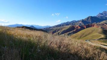 The Qilian Mountain Scenic Area Mount Drow in Qinghai China. photo